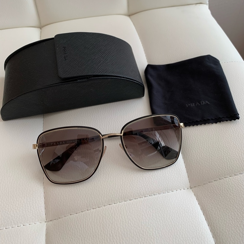 Prada PR52SS 1AB0A7 5819/140 Sunglasses - LIKE NEW